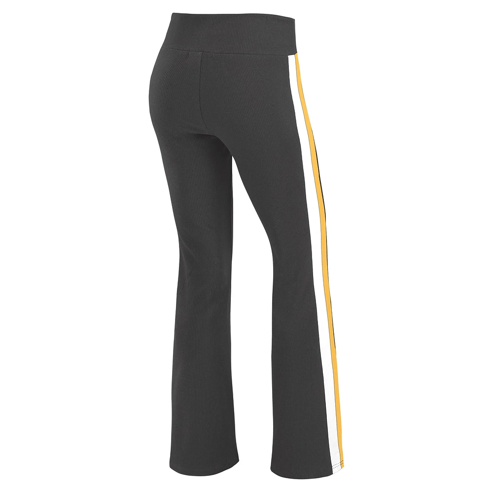 Women's WEAR by Erin Andrews Black Pittsburgh Steelers Yoga Pants