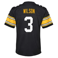 Youth Nike Russell Wilson Black Pittsburgh Steelers Alternate Player Game Jersey