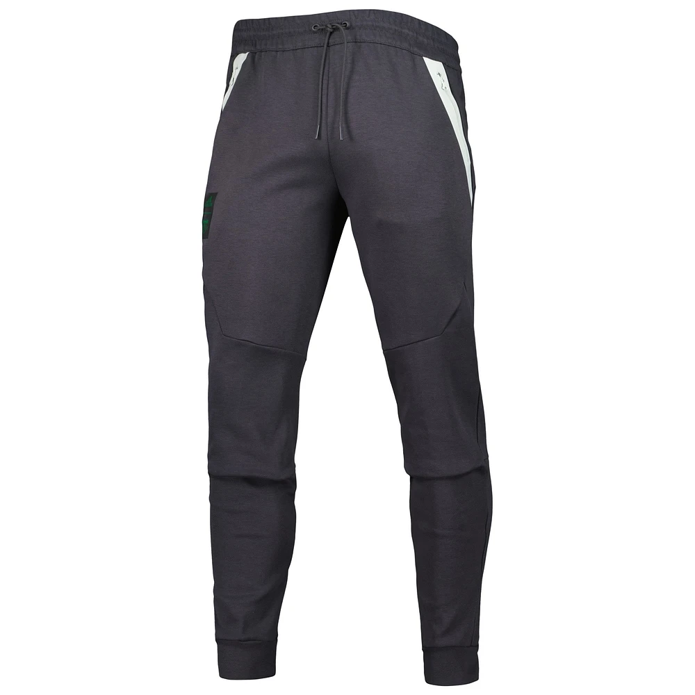 Men's adidas Black Portland Timbers 2023 Player Club Travel Pants