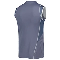 Men's adidas Gray Portland Timbers 2023 On-Field Sleeveless Training Jersey