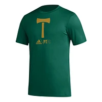 Men's adidas Green Portland Timbers Icon AEROREADY T-Shirt