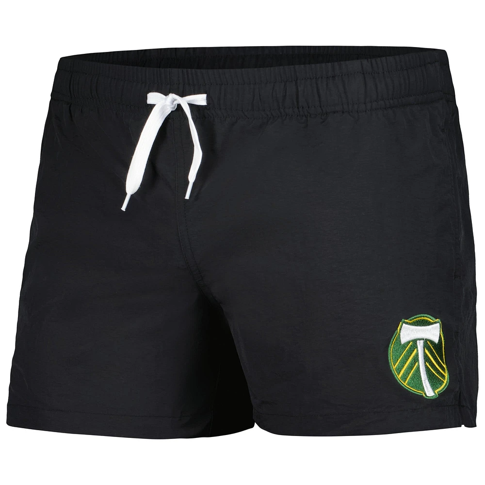 Men's Black Portland Timbers Leisure Shorts