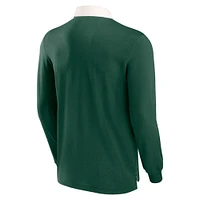Men's Fanatics Green Portland Timbers Forever Casuals Long Sleeve Striker Polo