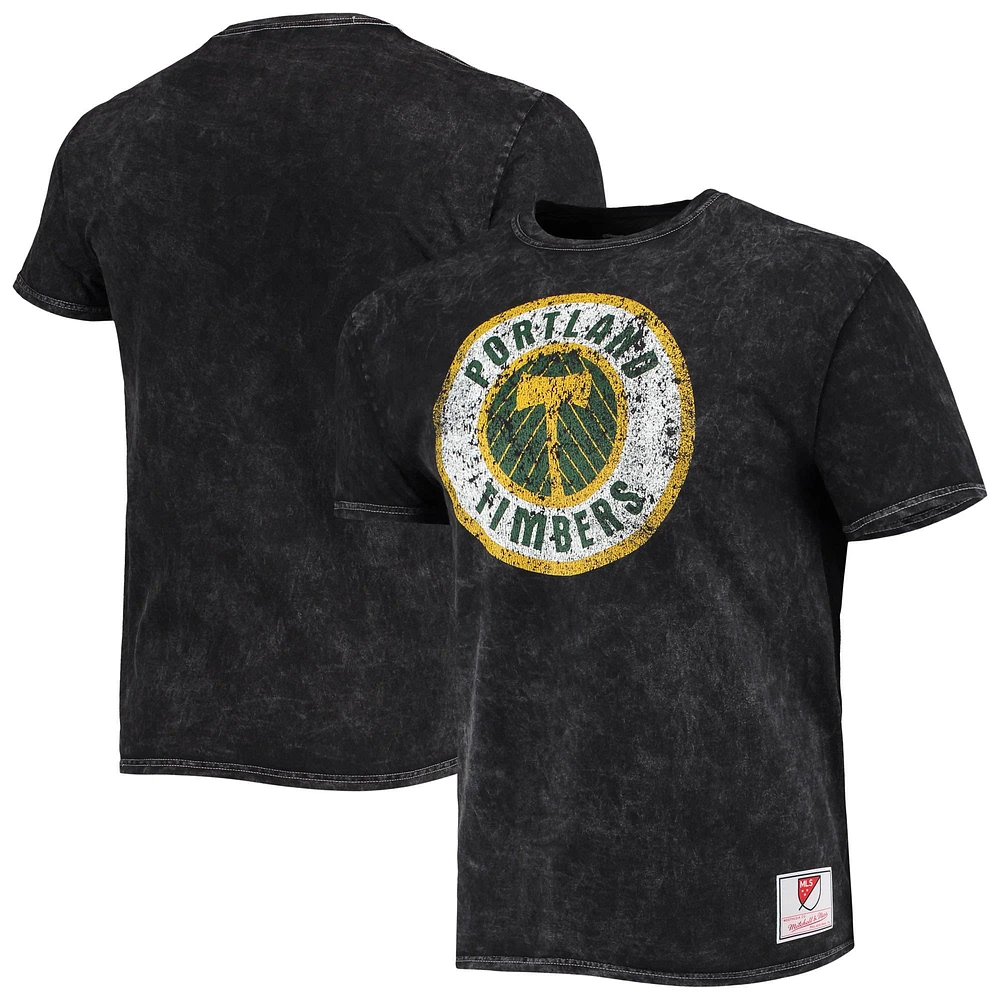 MNC PORTIM NOIR F21 T-SHIRT POUR HOMMES SINCE 96 LAVAGE MINÉRAL TEEMENSCR