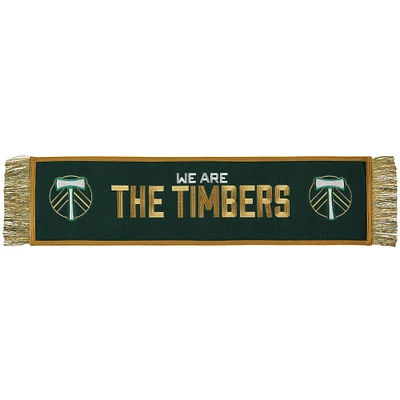 Bannière d'écharpe Heritage 30,5 po x 8 po Portland Timbers