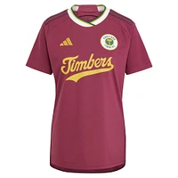 Women's adidas  Red Portland Timbers 2024 Archive Replica Jersey