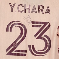 Yimmi Chara Portland Timbers Autographed Match-Used #23 Pink Jersey from the 2023 MLS Season