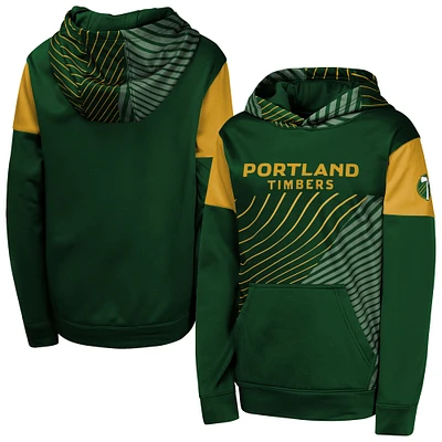 Sweat à capuche vert pour jeunes Portland Timbers Unbeatable