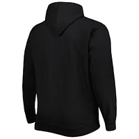 Sweat à capuche noir Portland Trail Blazers Big & Tall Heart Soul pour homme