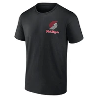 Men's Black Portland Trail Blazers Never Over T-Shirt