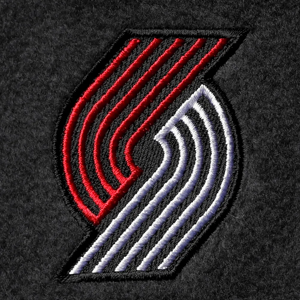 Men's Columbia Black Portland Trail Blazers Steens Mountain 2.0 Full-Zip Jacket