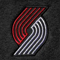 Men's Columbia Black Portland Trail Blazers Steens Mountain 2.0 Full-Zip Jacket