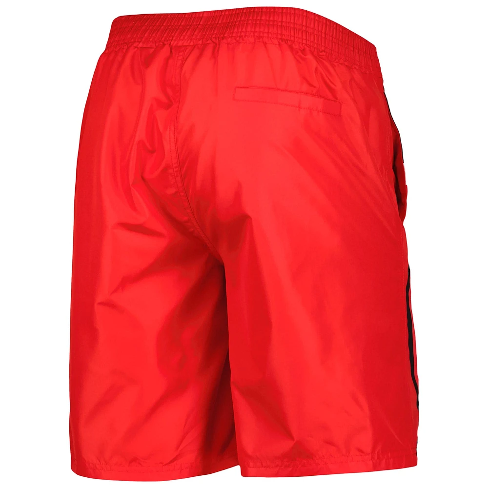 Men's G-III Sports by Carl Banks Red Portland Trail Blazers Sea Wind Swim Trunks