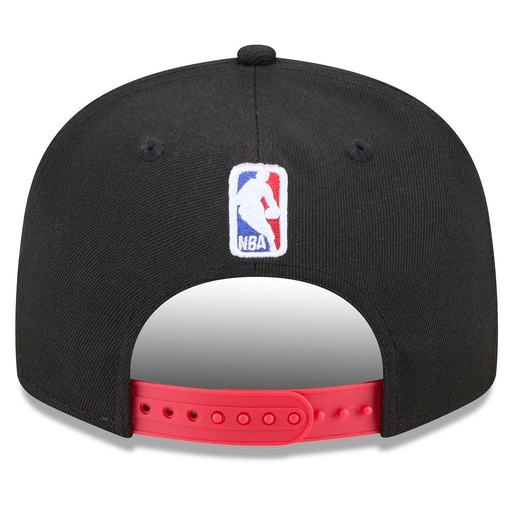 Men's New Era  Black Portland Trail Blazers 2024/25 City Edition 9FIFTY Snapback Hat