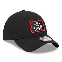 Men's New Era  Black Portland Trail Blazers 2024/25 City Edition 9TWENTY Adjustable Hat