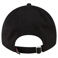 Men's New Era Black Portland Trail Blazers Team 2.0 9TWENTY Adjustable Hat