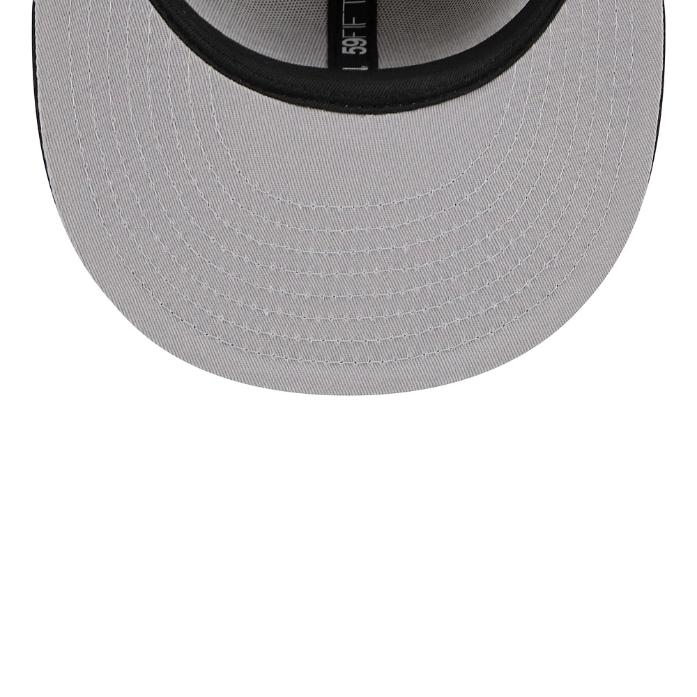 Men's New Era Tan/Black Portland Trail Blazers 2024 NBA Draft 59FIFTY Fitted Hat