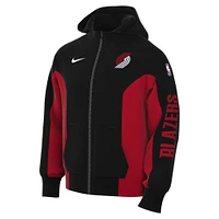 Men's Nike Black Portland Trail Blazers 2023/24 Authentic Showtime Full-Zip Hoodie