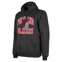 Unisex New Era  Black Portland Trail Blazers 2023/24 Season Tip-Off Edition Pullover Hoodie