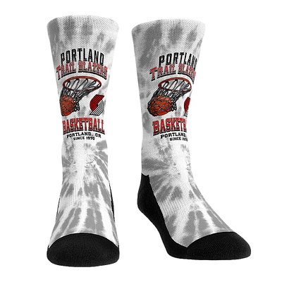 Unisex Rock Em Socks Portland Trail Blazers Vintage Hoop Crew