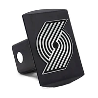 Housse d'attelage WinCraft Portland Trail Blazers Premium en métal chromé avec logo