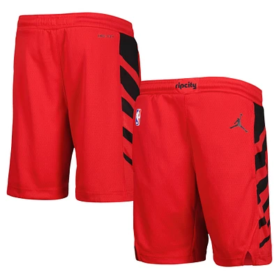 Short de performance Swingman pour jeune Jordan Brand Portland Trail Blazers Statement Edition rouge