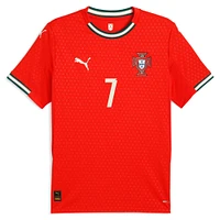 Men's Puma Cristiano Ronaldo Red Portugal National Team 2025 Home Replica Jersey