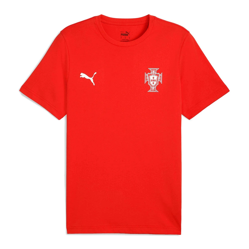 Men's Puma Red Portugal National Team ftblLESS T-Shirt