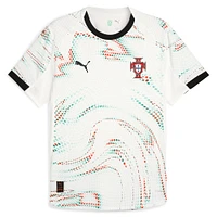 Men's Puma  White Portugal National Team 2025 Away Authentic Jersey