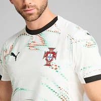 Men's Puma  White Portugal National Team 2025 Away Authentic Jersey