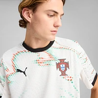Men's Puma  White Portugal National Team 2025 Away Replica Jersey