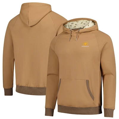 Sweat à capuche côtelé marron Barstool Golf x Presidents Cup pour homme