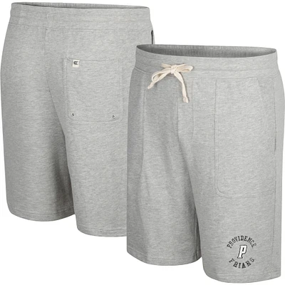 Colosseum Heather Grey Providence Friars Love To Hear This Terry Short pour homme