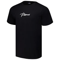 T-shirt noir pour homme avec logo Puma