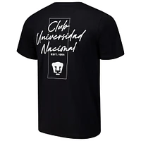 T-shirt noir pour homme avec logo Puma