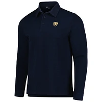 Polo à manches longues Pumas Cantera Rugged pour hommes, bleu marine
