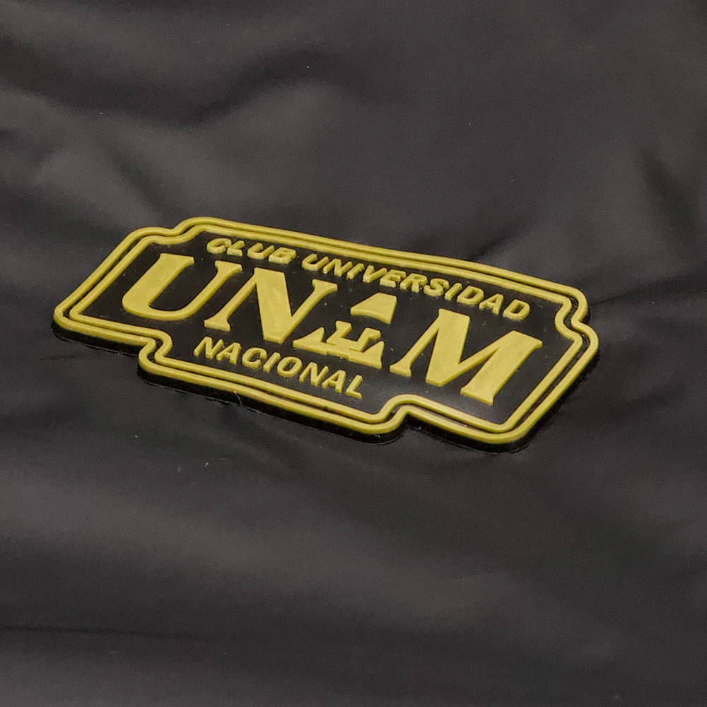 Men's Pumas Black & Gold Collection Hoodie Full-Zip Windbreaker