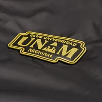 Men's Pumas Black & Gold Collection Hoodie Full-Zip Windbreaker