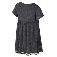 Girls Toddler Colosseum  Black Purdue Boilermakers Fleet Dress