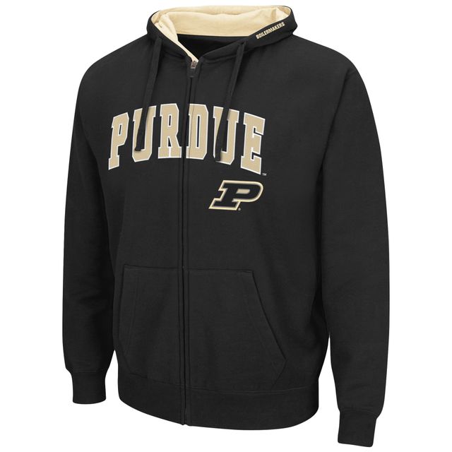 Sweat à capuche Colosseum Black Purdue Boilermakers Arch & Logo 3.0 pour homme
