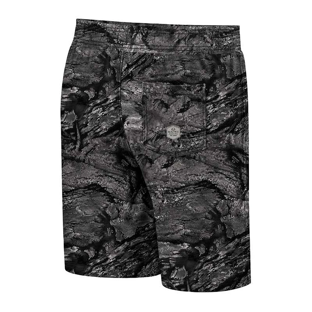 Men's Colosseum Charcoal Purdue Boilermakers Realtree Aspect Ohana Swim Shorts