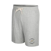 Men's Colosseum Heather Gray Purdue Boilermakers Love To Hear This Terry Shorts
