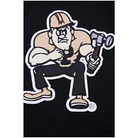 T-shirt à logo empilé classique Purdue Boilermakers Pro Standard pour hommes, noir