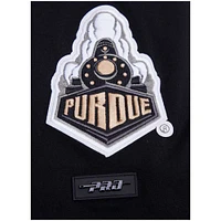 T-shirt à logo empilé classique Purdue Boilermakers Pro Standard pour hommes, noir
