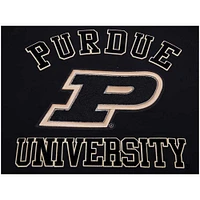T-shirt à logo empilé classique Purdue Boilermakers Pro Standard pour hommes, noir