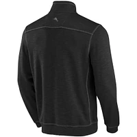 Tommy Bahama Noir Purdue Boilermakers Sport Tobago Bay Tri-Blend Half-Zip Jacket