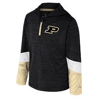 Toddler Colosseum Black Purdue Boilermakers Rylos Quarter-Zip Windshirt