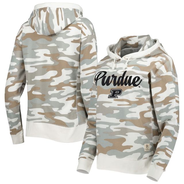 Sweat à capuche Pressbox Camo Purdue Boilermakers San Pablo pour femme