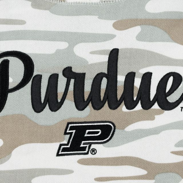 Sweat à capuche Pressbox Camo Purdue Boilermakers San Pablo pour femme