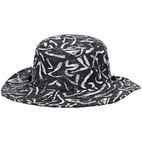 Men's Quiksilver Black Bushmaster Logo Bucket Hat
